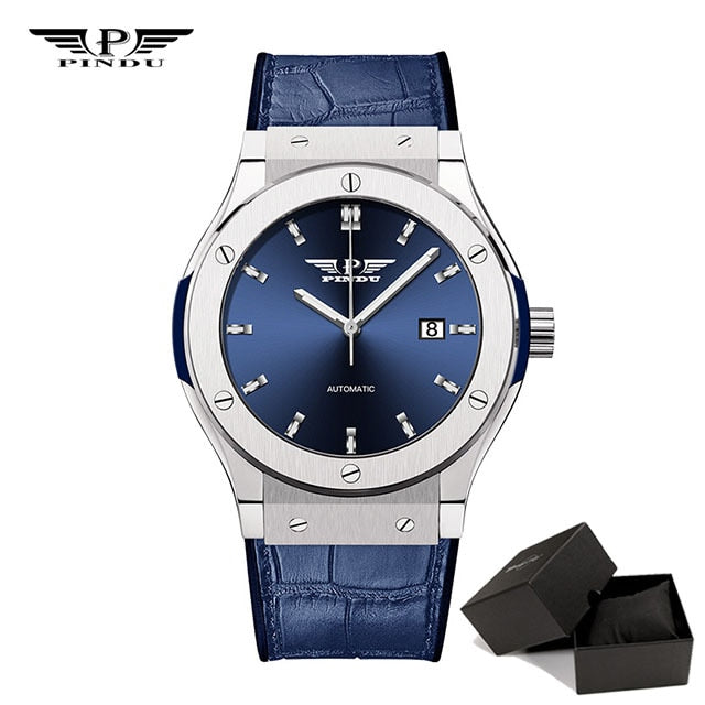 PINDU Fashion Luxury Automatic Mechanical Watch - Timeless Style and Functionality for the Modern...