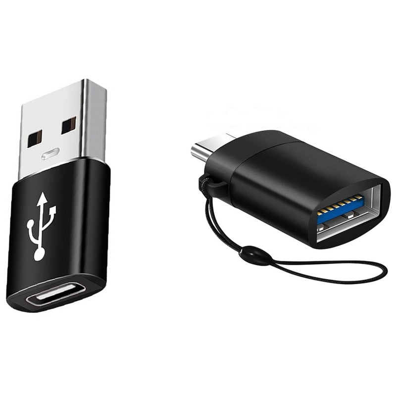 BERRY'S BUYS™ 2PCS Charger Adapter USB3.0 To Type C OTG Connector - Connect Anywhere, Anytime - The Ultimate Solution for Easy Connectivity and Convenience - Berry's Buys