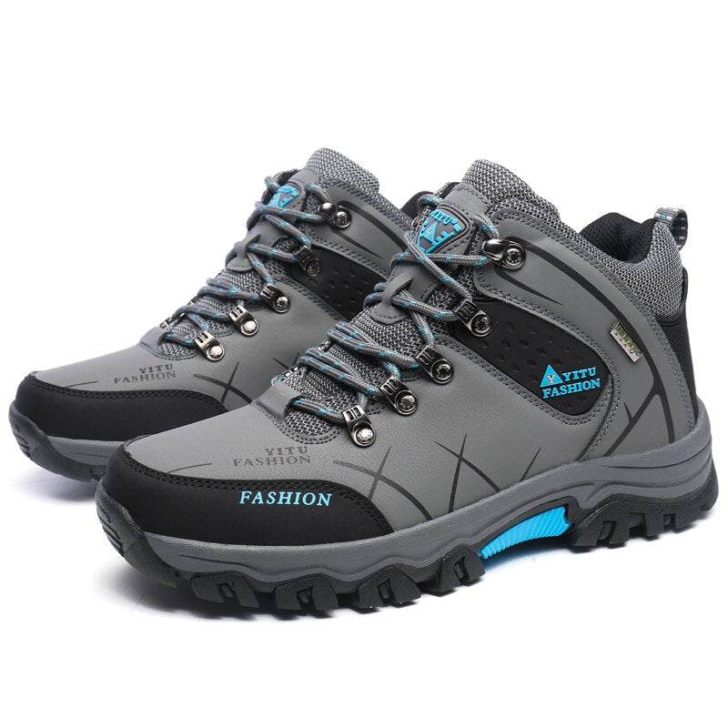 BERRY'S BUYS™ High-Top Men Hiking Boot Winter Outdoor Shoes - Stay Warm and Dry on Any Terrain - Perfect for Advanced Hikers - Berry's Buys