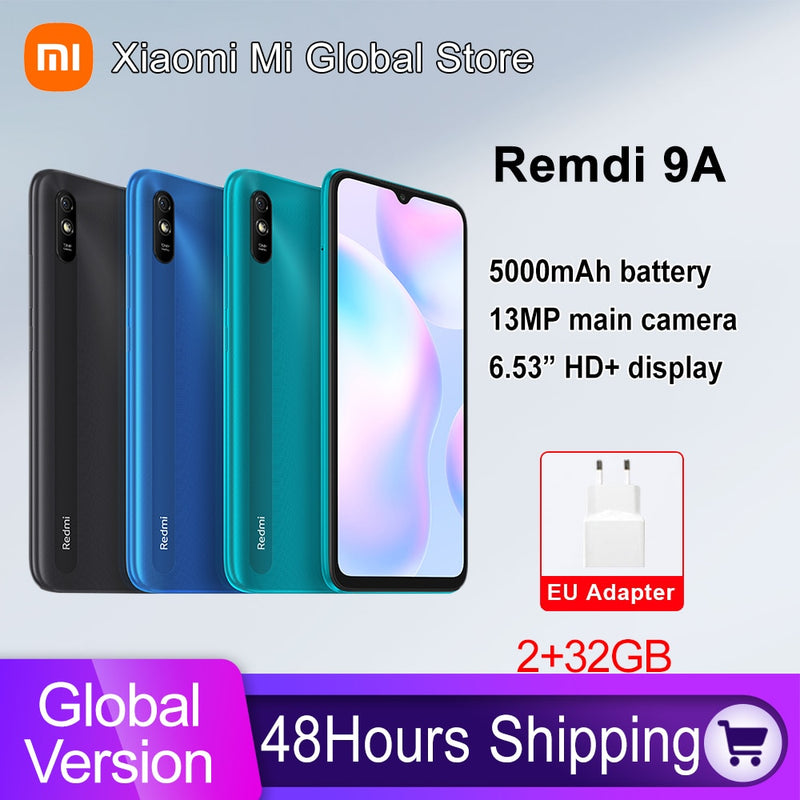 Xiaomi Redmi 9A - Unleash the Power of a Long-Lasting Battery - Up to 34 Days Standby Time