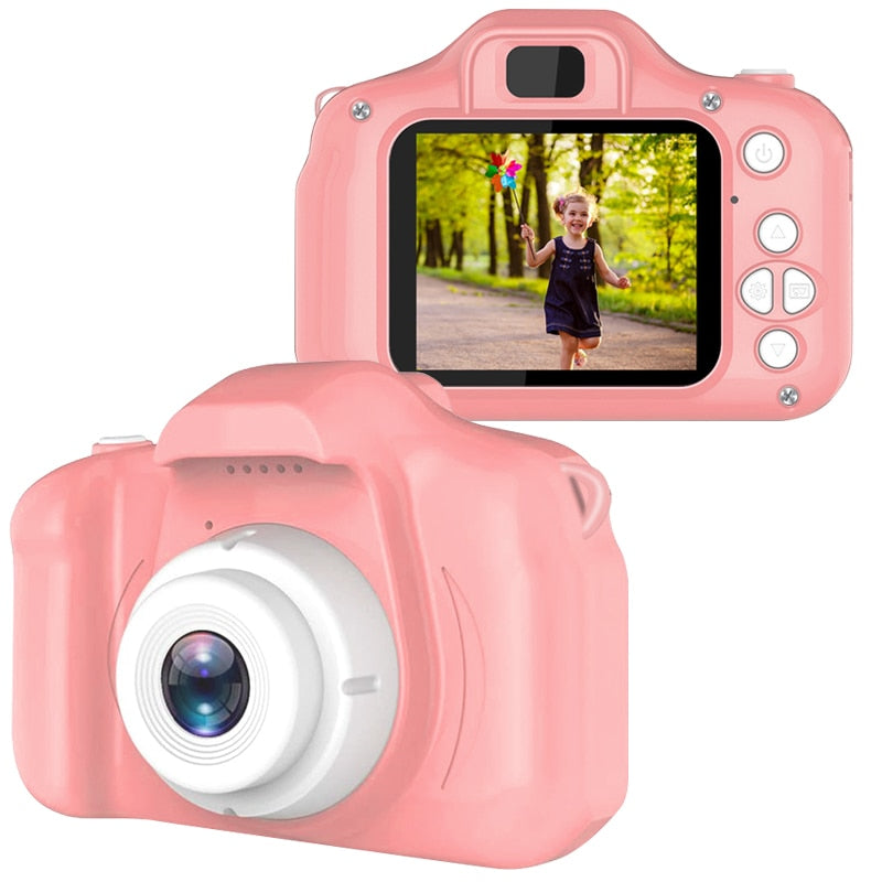 BERRY'S BUYS™ Children's Waterproof Camera - Capture Adventures with 1080 HD Video and Built-In Games - Durable Design for Endless Playtime - Berry's Buys