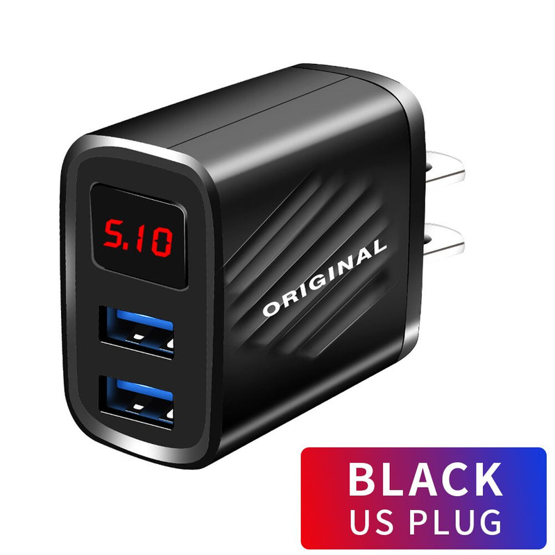 BERRY'S BUYS™ Dual USB Charger - Fast and Safe Charging for All Your Devices - Stay Powered Up Anywhere - Berry's Buys