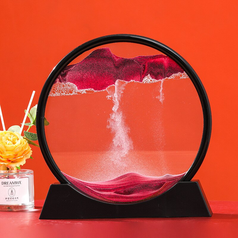 BERRY'S BUYS™ Creative 3D Moving Sand Art Picture - Add Charm and Serenity to Your Home Decor - Captivating Flowing Sand Effect - Berry's Buys