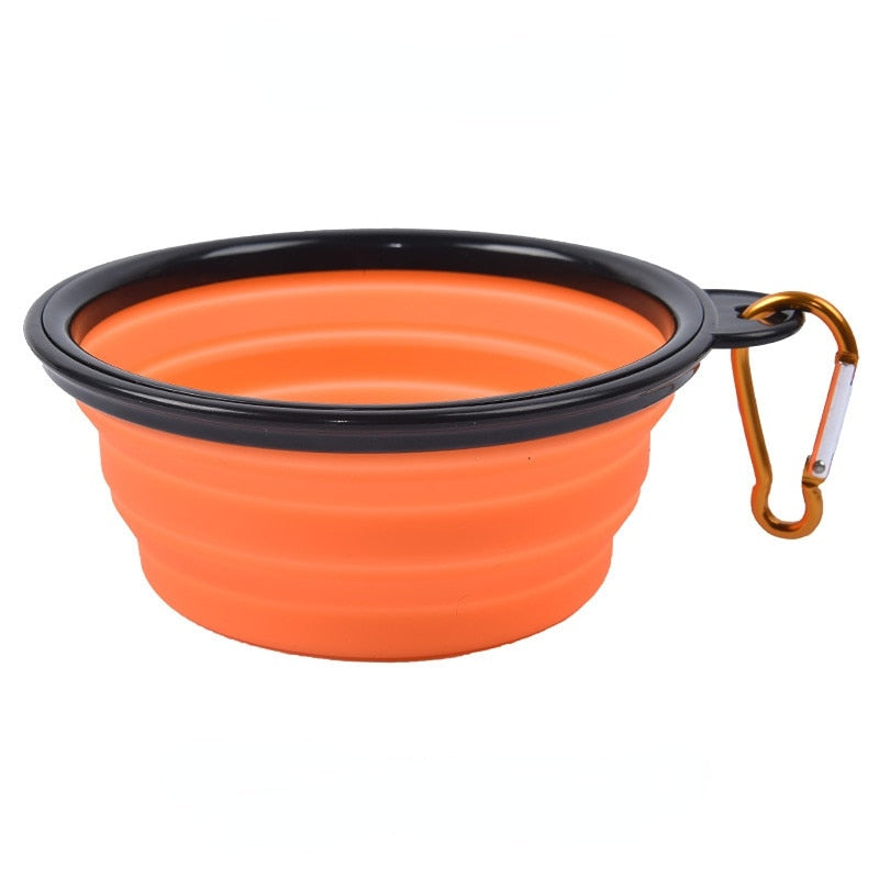 BERRY'S BUYS™ Foldable Silicone Pet Bowl - The Perfect On-the-Go Feeder for Your Furry Friend - Convenient and Portable Solution - Berry's Buys