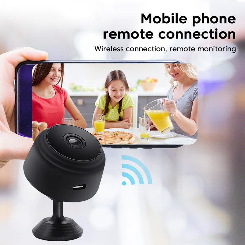 BERRY'S BUYS™ A9 Mini Smart Home IP Camera - Keep Your Home Protected with Full HD Quality and Wireless Connectivity - Berry's Buys