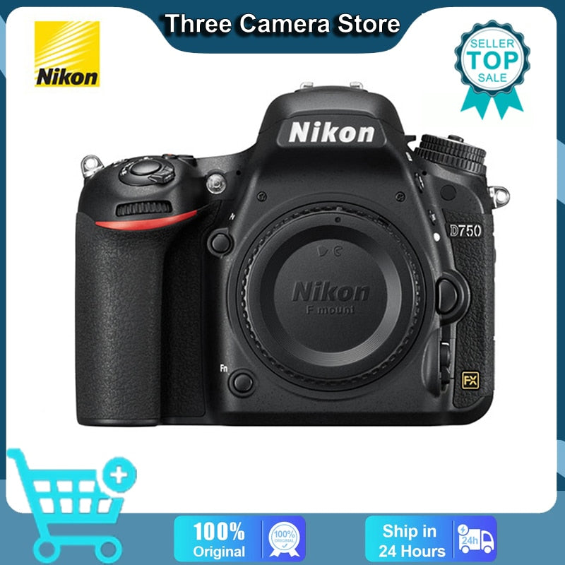 Nikon D750 DSLR Camera - Capture Life's Moments with Stunning Clarity and Detail