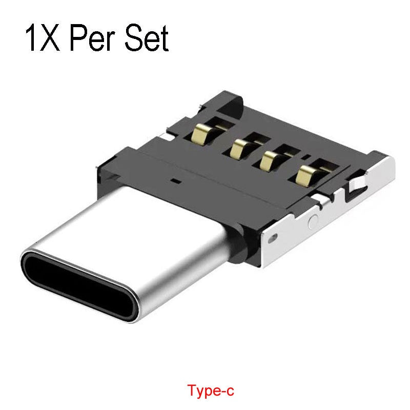 OTG Micro USB Type C Adapter - The Ultimate Solution for Lightning-Fast Connectivity - Effortless...
