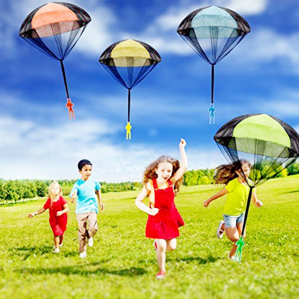 Kids Hand Throwing Parachute Toy - Develop Essential Skills Through Play - Perfect for Outdoor Fun!