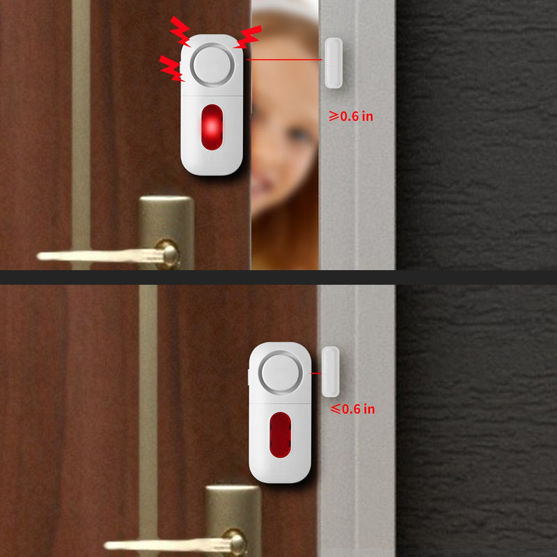 BERRY'S BUYS™ Door Window Sensor - Protect Your Home with Ease - Wireless Burglar Alarm System - Berry's Buys