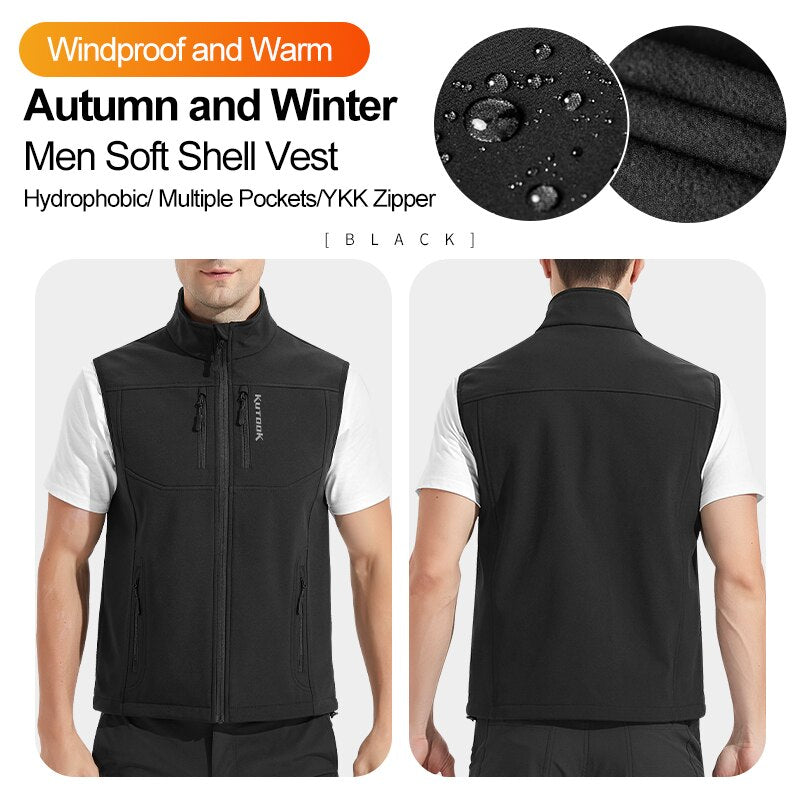 KUTOOK Outdoor Vest - The Ultimate Protection for Your Winter Adventures - Stay Warm and Comforta...