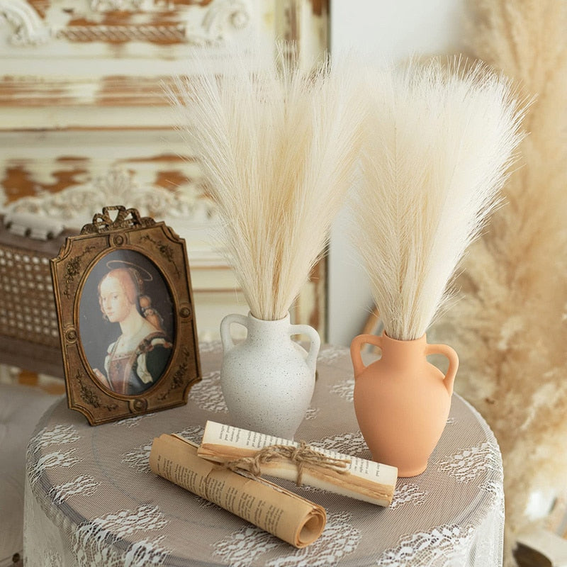 BERRY'S BUYS™ Fluffy Pampas Grass - Elevate Your Decor with Realistic Silk Flowers - Create Stunning Bouquets for Any Occasion - Berry's Buys
