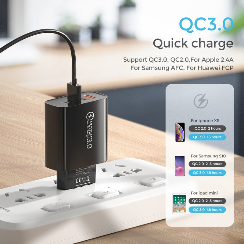 BERRY'S BUYS™ 60W USB C Charger - Charge up to 4 devices simultaneously and never miss a beat - Berry's Buys