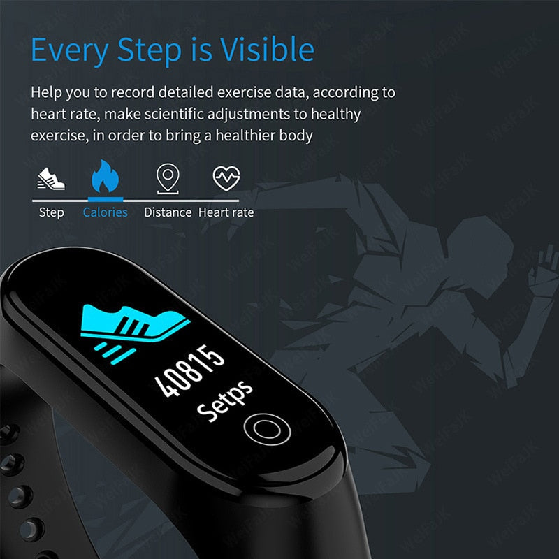 M6 Magnetic Smart Bracelet - Track Your Health and Fitness Metrics in Real Time - Achieve Your Go...
