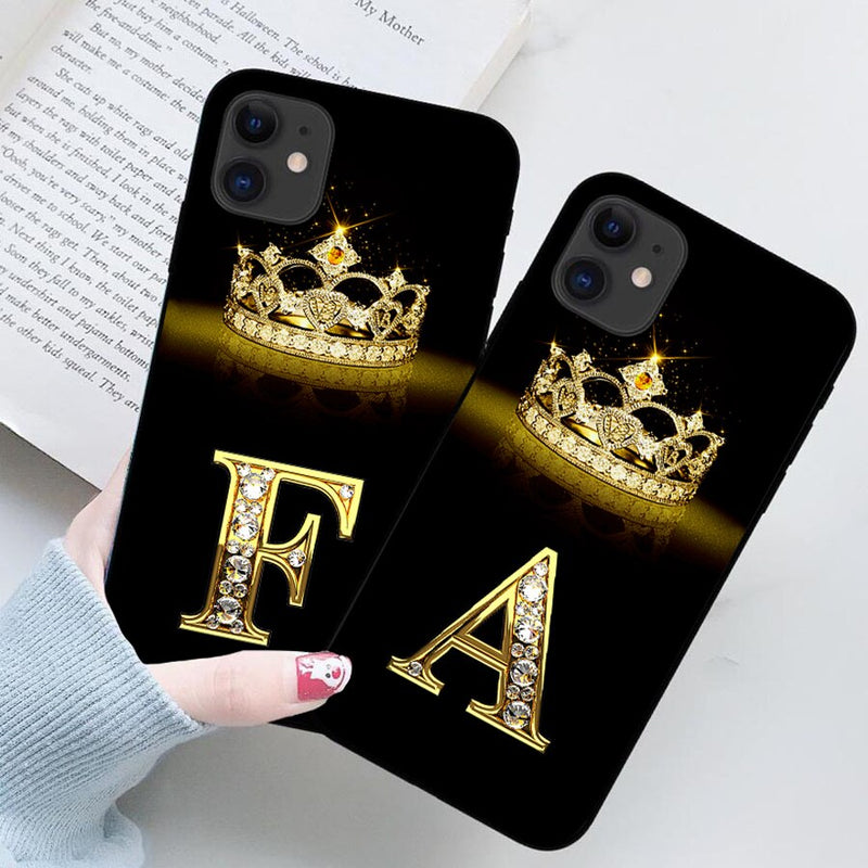 Luxury Diamond Crown iPhone Case - Protect Your Phone in Style with our Soft Silicone Cover