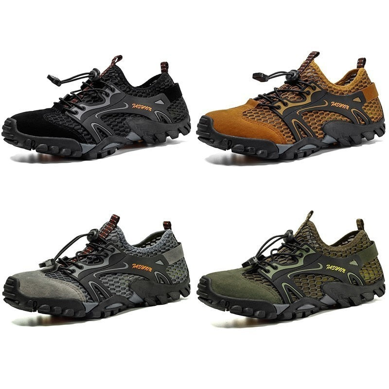 Plus Size Hiking Trekking Shoes for Men - Conquer the Great Outdoors with Comfort and Durability!