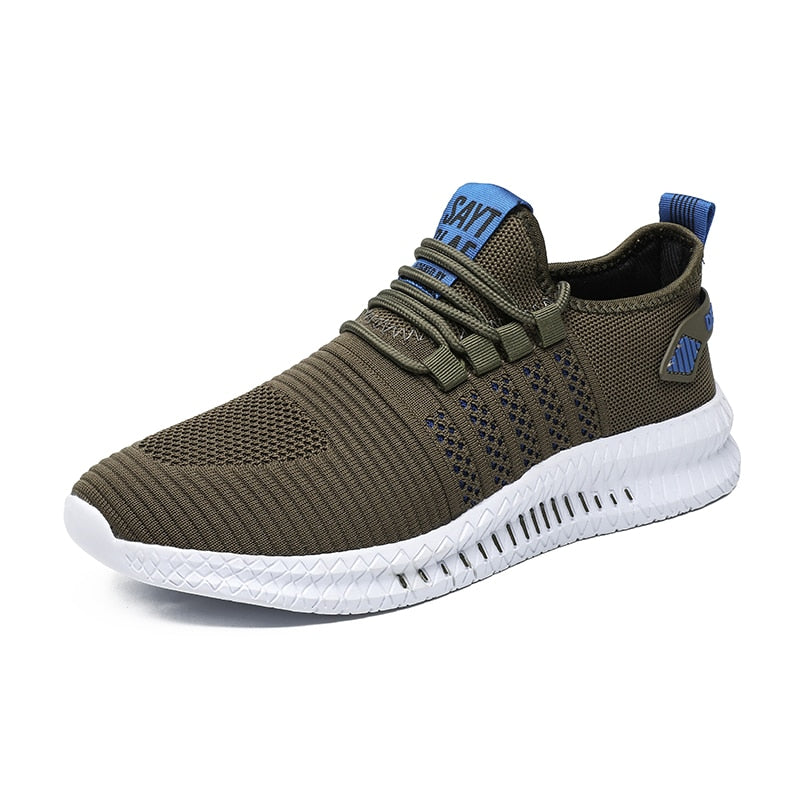 Men's Lace-up Mesh Casual Shoes - Stay Cool and Fashionable All Day - Lightweight and Breathable