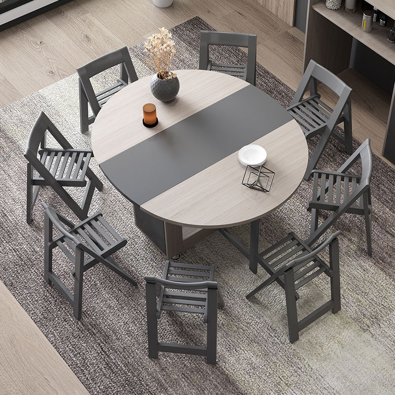 BERRY'S BUYS™ Fashion Folding Dining Table Furniture - The Ultimate Space-Saving Solution - Comfortably Seat up to 8 People - Berry's Buys
