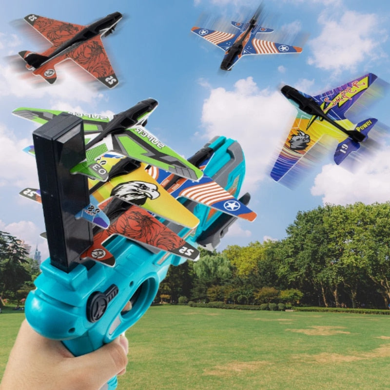 Popular Toys Ejection Aircraft - Take Your Family's Outdoor Fun to the Next Level - Promotes Hand...