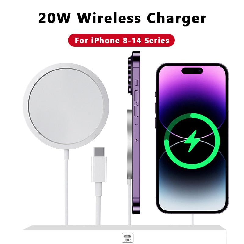 BERRY'S BUYS™ 20W Original Magnetic Wireless Charger - Charge Multiple Devices Fast and Securely - Never Run Out of Battery Again - Berry's Buys