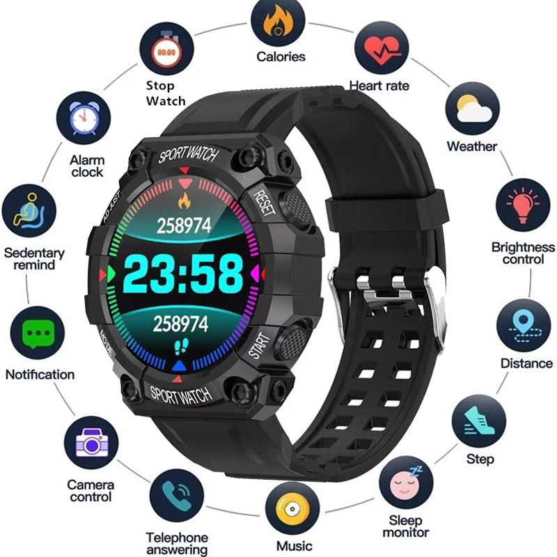 BERRY'S BUYS™ FD68S Smart Watch - Your Ultimate Fitness and Lifestyle Companion - Berry's Buys