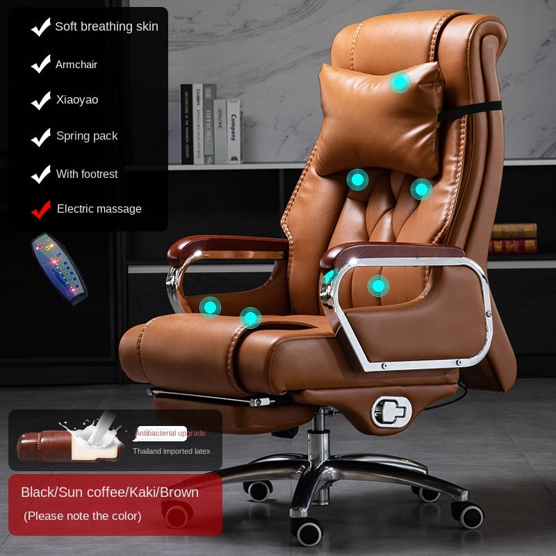 Mobile Recliner Office Chair - Experience Ultimate Comfort and Style - Elevate Your Work and Loun...