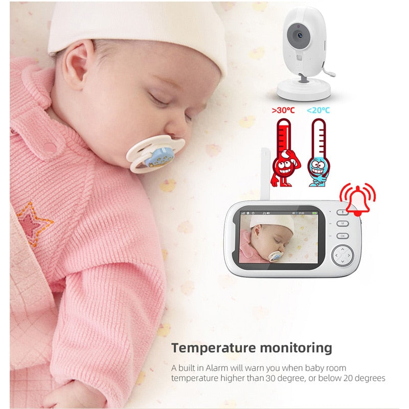 BERRY'S BUYS™ Baby Monitor with Camera - Keep an Eye on Your Little One Anytime, Anywhere - Ensure Their Safety and Comfort - Berry's Buys