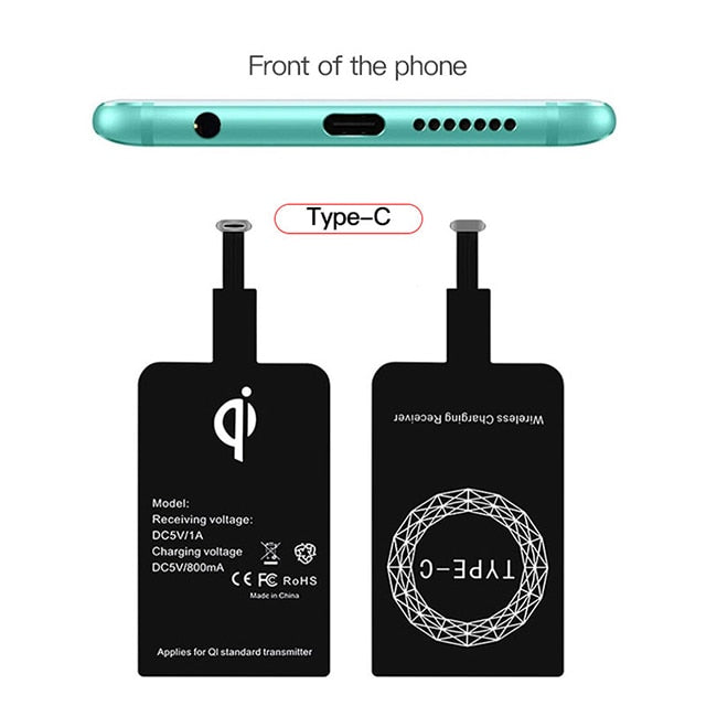 Wireless Charging Receiver - Stay Connected and Powered Up with Air Charge Technology - Charge up...