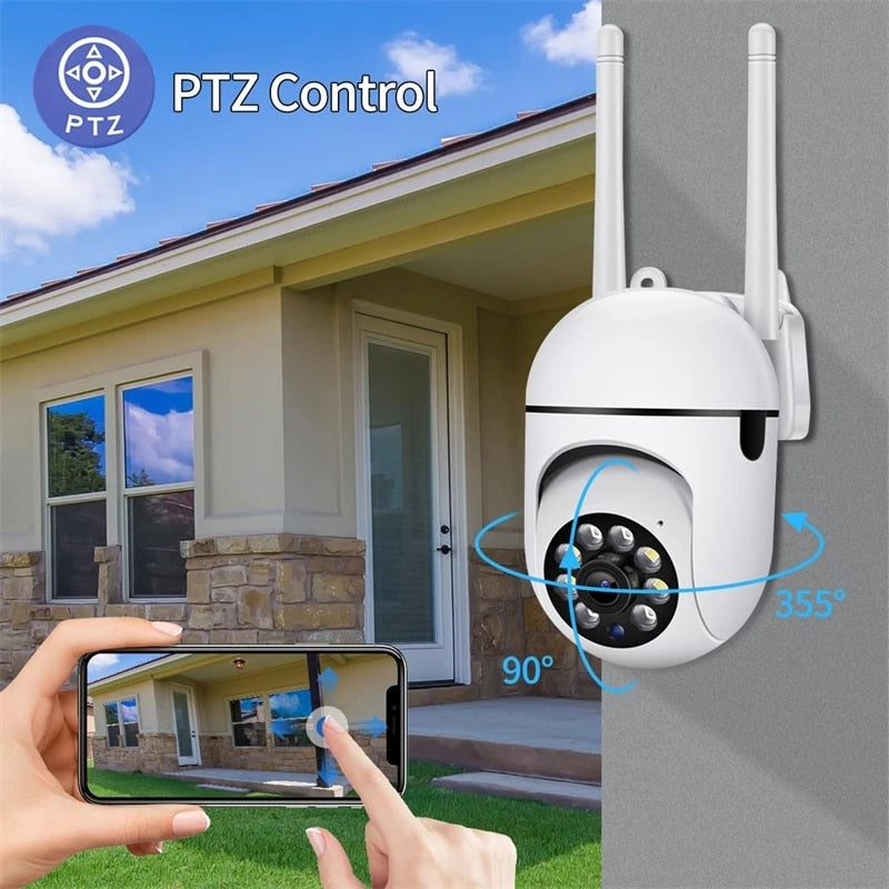 Outdoor 5MP Surveillance Camera - Protect Your Property with Crystal Clear Footage and AI Detection