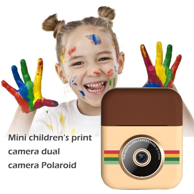 BERRY'S BUYS™ Children's Print Mini Camera - Snap, Smile and Share Memories with Ease! - Berry's Buys
