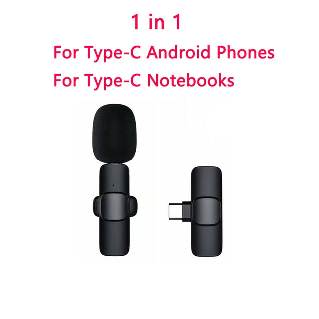 BERRY'S BUYS™ EARDOTS Wireless Lavalier Microphone - Crystal-clear sound from all directions - Take your recordings to the next level! - Berry's Buys
