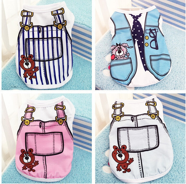 Vest Pet Spring and Summer Vest - Add Style and Comfort to Your Furry Friend's Wardrobe - Made wi...