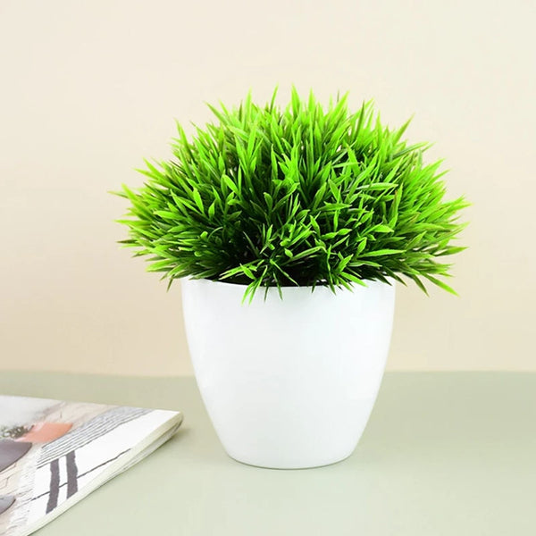BERRY'S BUYS™ Artificial Plants Potted Green Bonsai - Lifelike Beauty without the Hassle - Elevate Your Decor - Berry's Buys