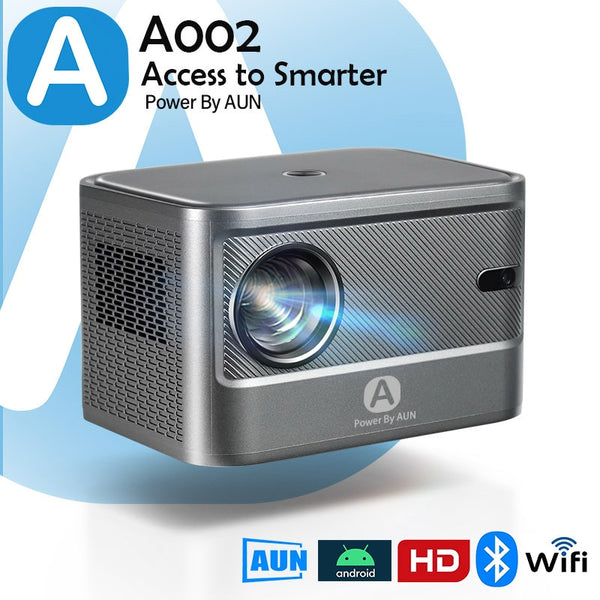 BERRY'S BUYS™ AUN A002 Portable MINI Projector - Transform Any Space Into Your Personal Cinema - Experience HD Quality and Easy Streaming - Berry's Buys