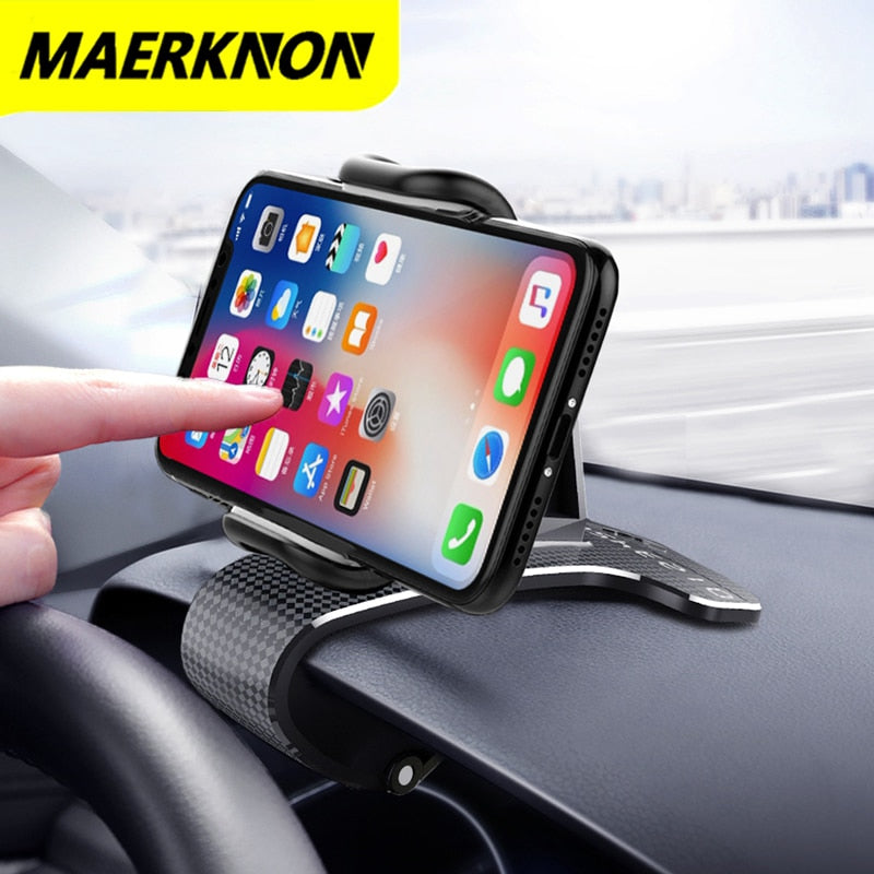 BERRY'S BUYS™ Dash Board Mobile Car Phone Holder Clip Mount - Drive Safely and Stay Connected with Ease! - Berry's Buys