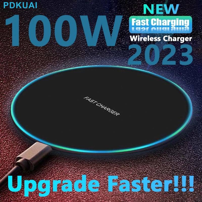 PDKUAI 100W Fast Wireless Charger - Charge Four Devices Simultaneously - Say Goodbye to Tangled C...
