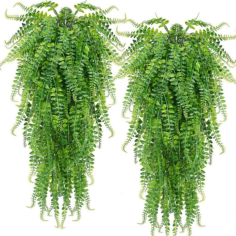 BERRY'S BUYS™ Artificial Plant Persian Fern Leaves Vines - Lifelike Beauty Without the Hassle - Elevate Your Home Decor - Berry's Buys