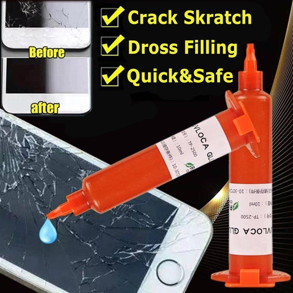 BERRY'S BUYS™ 10ml UV Glue Optical Clear Adhesive - The Must-Have Tool for Seamless Phone Screen Repairs - Get Your Phone Looking As Good As New! - Berry's Buys