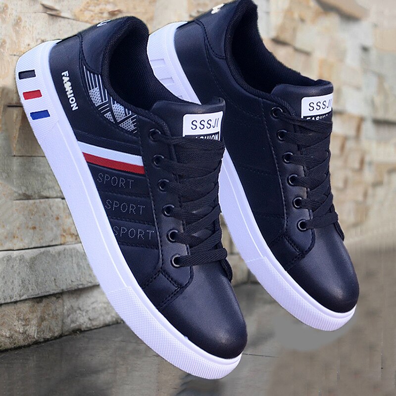 Spring Autumn Men Sneakers - Stay Stylish and Comfortable All Day Long - Breathable, Massage, and...