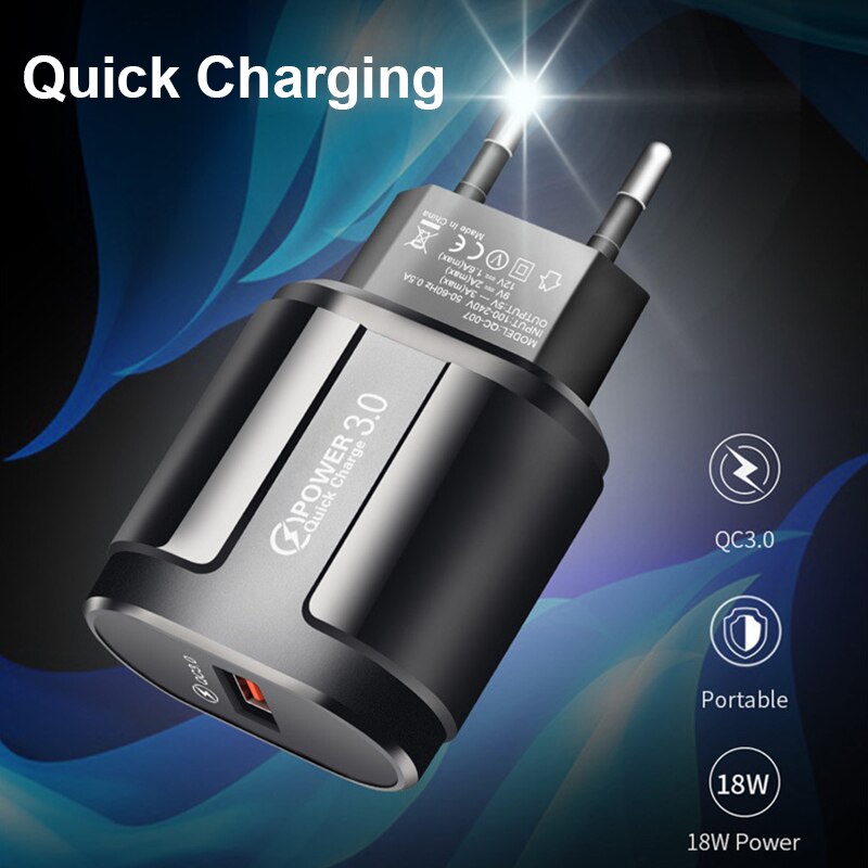 Single Port Fast Charger - Charge Your Devices Quickly and Efficiently - Universal Compatibility