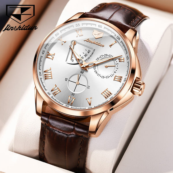 JSDUN Luxury Mechanical Watch - Elevate Your Style Game with Swiss Precision and Durability