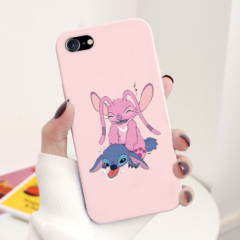 Soft TPU Disney Stitch Cover - Protect Your Phone in Style with Everyone's Favorite Alien - Shock...