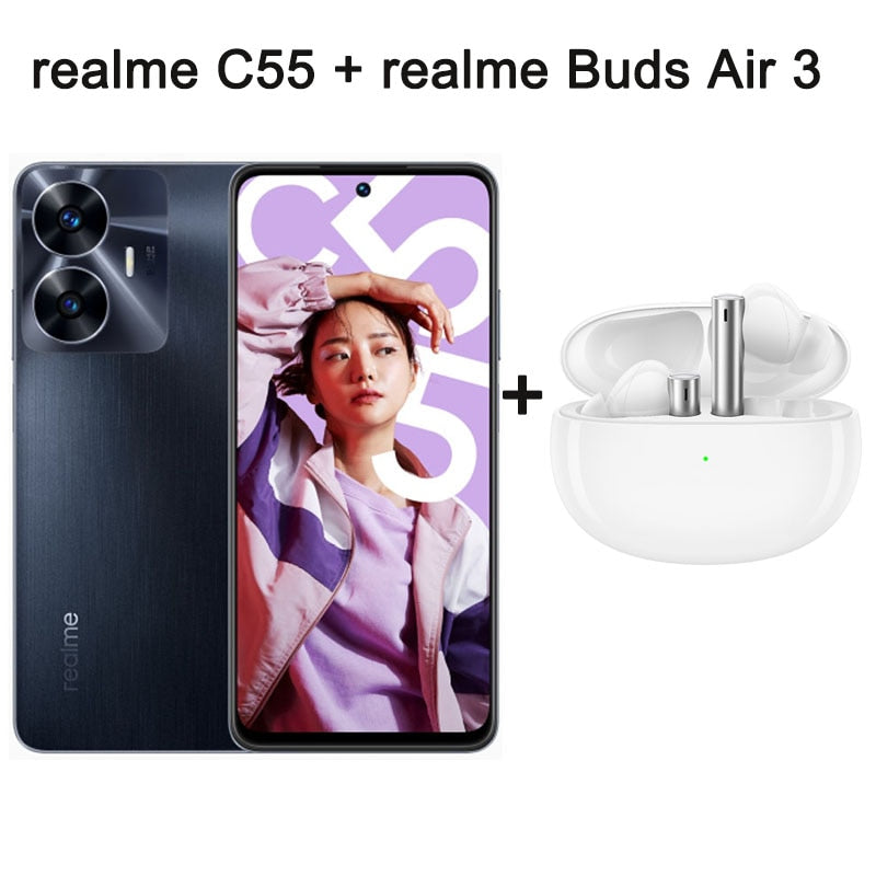 BERRY'S BUYS™ Global Version Realme C55 Smartphone - Unleash the Power of Performance - Experience Exceptional Functionality - Berry's Buys