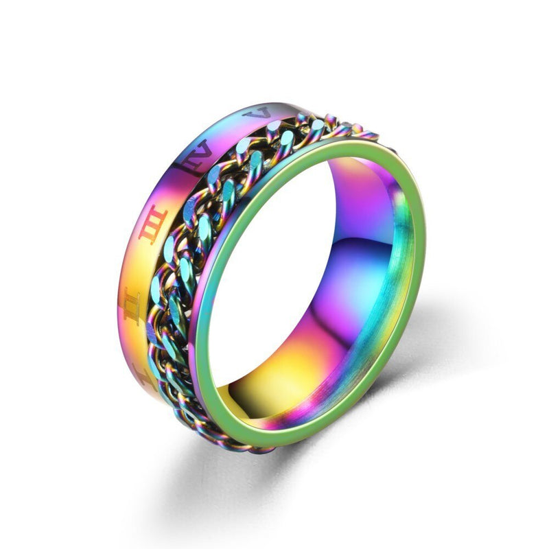 BERRY'S BUYS™ Anti Anxiety Relief Ring for Men Spinner Fidgets - Alleviate Your Anxiety with Style and Functionality - Berry's Buys