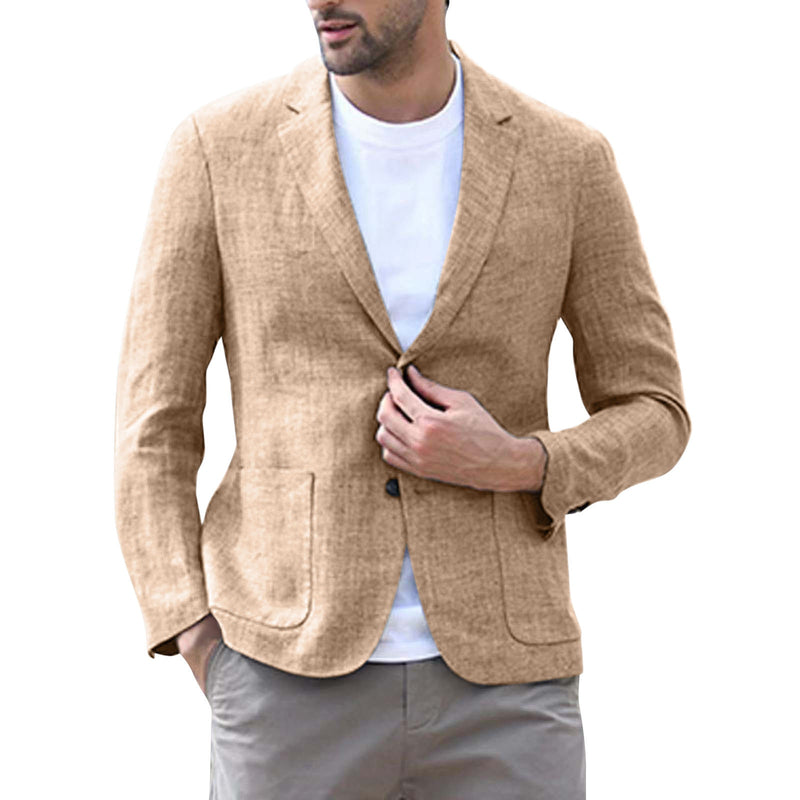 New Hot Selling Men's Casual Fashion Suit - Elevate Your Style with the Epitome of European and A...