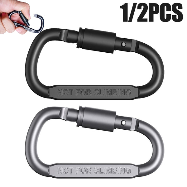 BERRY'S BUYS™ D-ring Hook Aluminum Carabiner - Secure Your Gear with Ease - The Ultimate Outdoor Companion - Berry's Buys