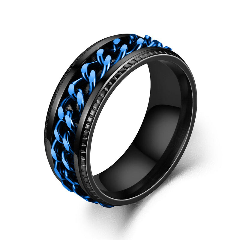BERRY'S BUYS™ Anti Anxiety Relief Ring for Men Spinner Fidgets - Alleviate Your Anxiety with Style and Functionality - Berry's Buys