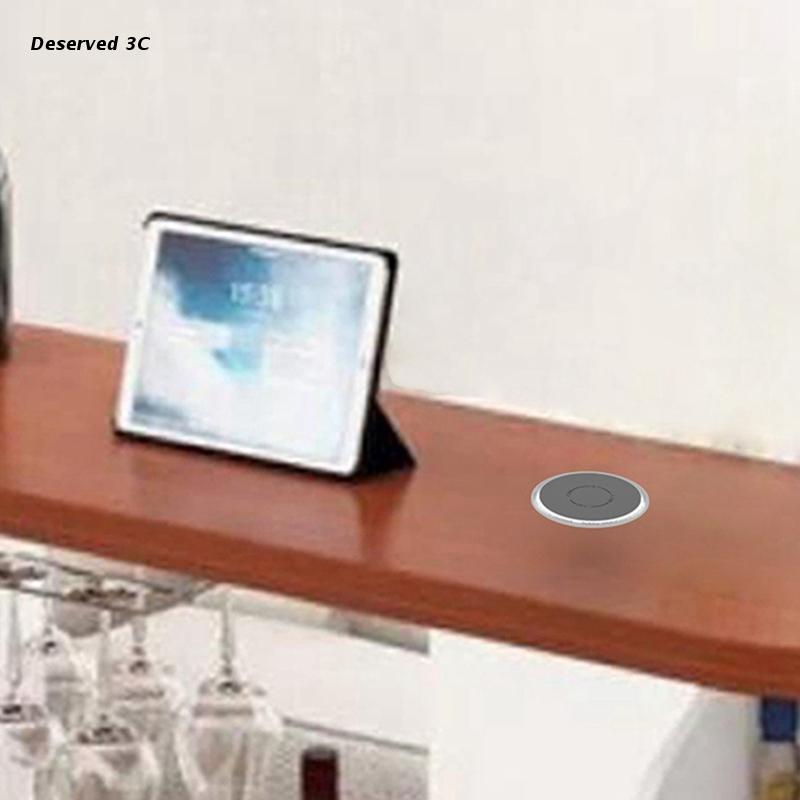 BERRY'S BUYS™ Built in Desktop Device Qi Fast Wireless Charger - Effortlessly Charge Your Devices with Lightning-Fast Speeds! - Berry's Buys