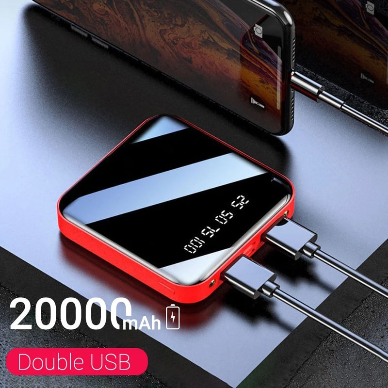 Power Bank 20000mAh - Stay Connected On-the-Go - Never Run Out of Battery Again!
