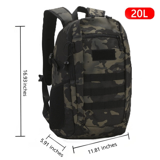 BERRY'S BUYS™ CEAVNI Outdoor Tactical Backpack - Your Ultimate Companion for All Outdoor Adventures - Durable, Spacious and Comfortable - Berry's Buys