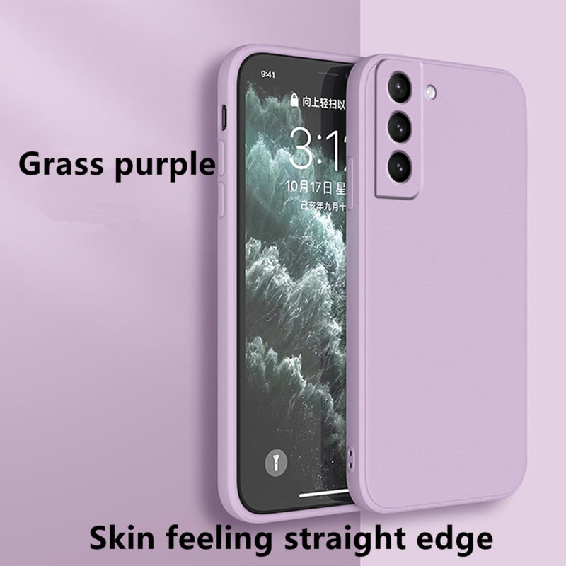 Liquid Silicone Phone Case - Soft Grip and Complete Protection for Samsung Galaxy Devices - Keep ...